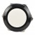 R13-507 white 16mm mounting diameter reset (ON) - OFF round push button switch