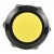 R13-507 yellow 16mm mounting diameter reset (ON) - OFF round push button switch