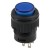 R16-503AD blue 16mm mounting diameter self-lock ON-OFF round push button switch with 3V lamp