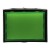 SA16J-22D 16mm SPDT 8 pins reset (ON)-OFF green rectangle push button switch pushbutton with 12V lamp