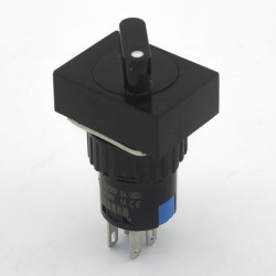 SA16J-22X2 16mm self-lock ON-OFF turn push button switch pushbutton