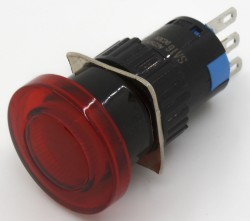 SA16Y-11MZ red 16mm self-lock ON - OFF round push button switch pushbutton