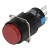 AL6-A-11 16mm 3 pins self-lock ON - OFF round red push button switch