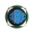 AB6-V 16mm green emergency stop push button switch