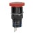 AB6-V 16mm red emergency stop push button switch
