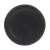 LA9-R 16mm reset (ON) - OFF round black push button switch
