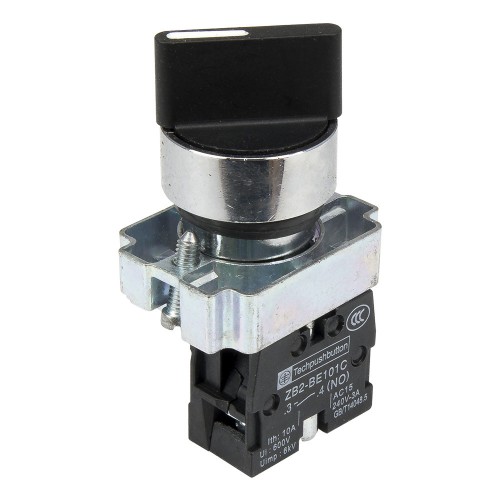 XB2-BD21 22mm self-lock ON - OFF turn push button switch SPST pushbutton