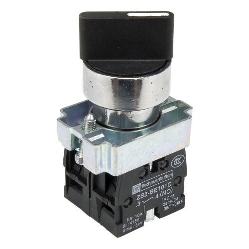 XB2-BD33 22mm self-lock ON - OFF - ON turn push button switch SPDT pushbutton