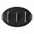KCD1-105-3 series perforate 21 x 14 mm 3 pins ON - OFF - ON ellipse rocker switches