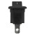 KCD2-101 black perforate 29 x 13 mm 2 pin ON - OFF rocker switch