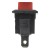 KCD2-102 red perforate 29 x 13 mm 3 pins ON - ON rocker switch