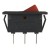 KCD2-102 red perforate 29 x 13 mm 3 pins ON - ON rocker switch