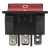 KCD7-301 red perforate 28 x 31 mm 6 pins ON - OFF rocker switch