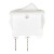 KCD1-11-2P white perforate 13.5 x 9 mm 2 pin ON - OFF small rocker switch