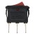 KCD1-11-3P red perforate 13.5 x 9 mm 3 pin ON - ON small rocker switch