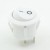 KCD1-101-5 white perforate diameter 20 mm 2 pin ON - OFF round rocker switch 