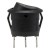 KCD1-102-5 black perforate diameter 20 mm 3 pins ON - ON round rocker switch