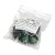 KCD1-102N-8 green color upper circle lower square perforate diameter 20 mm 3 pins ON - OFF round rocker switch with 220V lamp