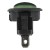 KCD1-102N-8 green color upper circle lower square perforate diameter 20 mm 3 pins ON - OFF round rocker switch with 220V lamp
