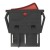 KCD4-202N-2 perforate 30 x 22 mm 20A 6 pins ON - OFF red boat rocker switch with 220V lamp
