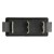 KCD3-103 black perforate 26 x 11 mm 3 pins ON - OFF - ON rocker switch