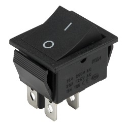 KCD4 KCD6 KCD7 KCD2 series rocker switch with 26x22 mm perforate dimensions