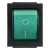 KCD7-202N green perforate 26 x 22 mm 6 pins ON - ON 220V light rocker switch
