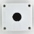 BX1-22W 1 hole white push button switch box for 22mm mounting hole push button switch