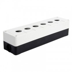 BX6-22W push button switch box with white color