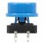 FAS12-S 7.3mm height 12x12mm square black head blue cap insert mount tact switch