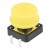 FAS12-S 7.3mm height 12x12mm square black head yellow cap insert mount tact switch