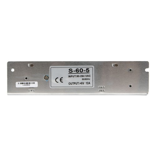 S-60-5 60W DC 5V 12A output AC 110V/220V input single group switching power supply