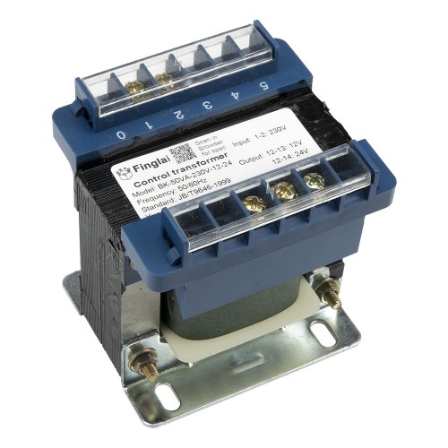 BK-50VA 50W AC 230V input 12V 24V output single phase control transformer