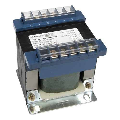 BK-200VA 200W AC 220V/380V input 12V 24V 36V 110V output single phase control power transformer