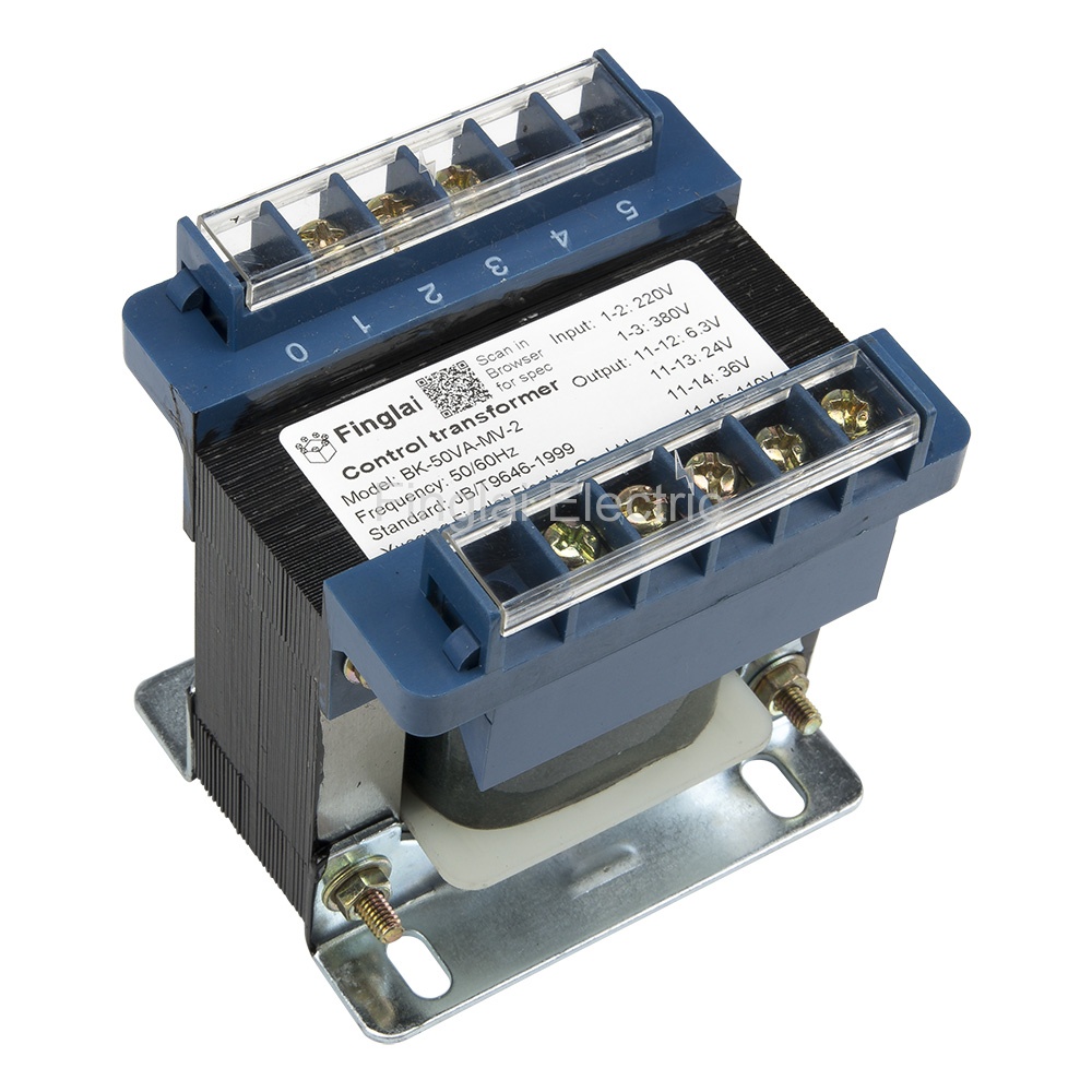 Input AC 220V Output AC 110V Single Phase Volt Control Transformer 25VA Power 1 