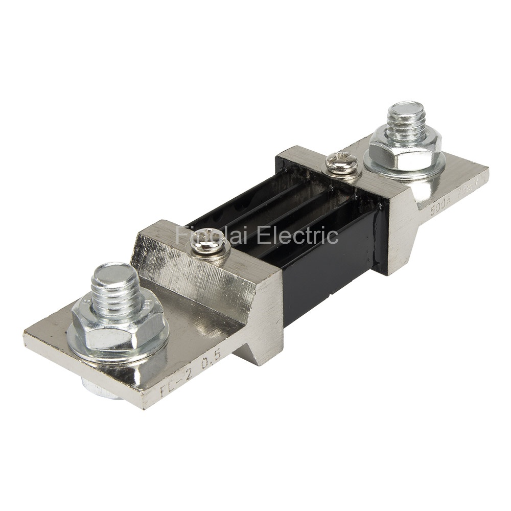 500A 75mV DC current shunt resistor for amp panel meter 